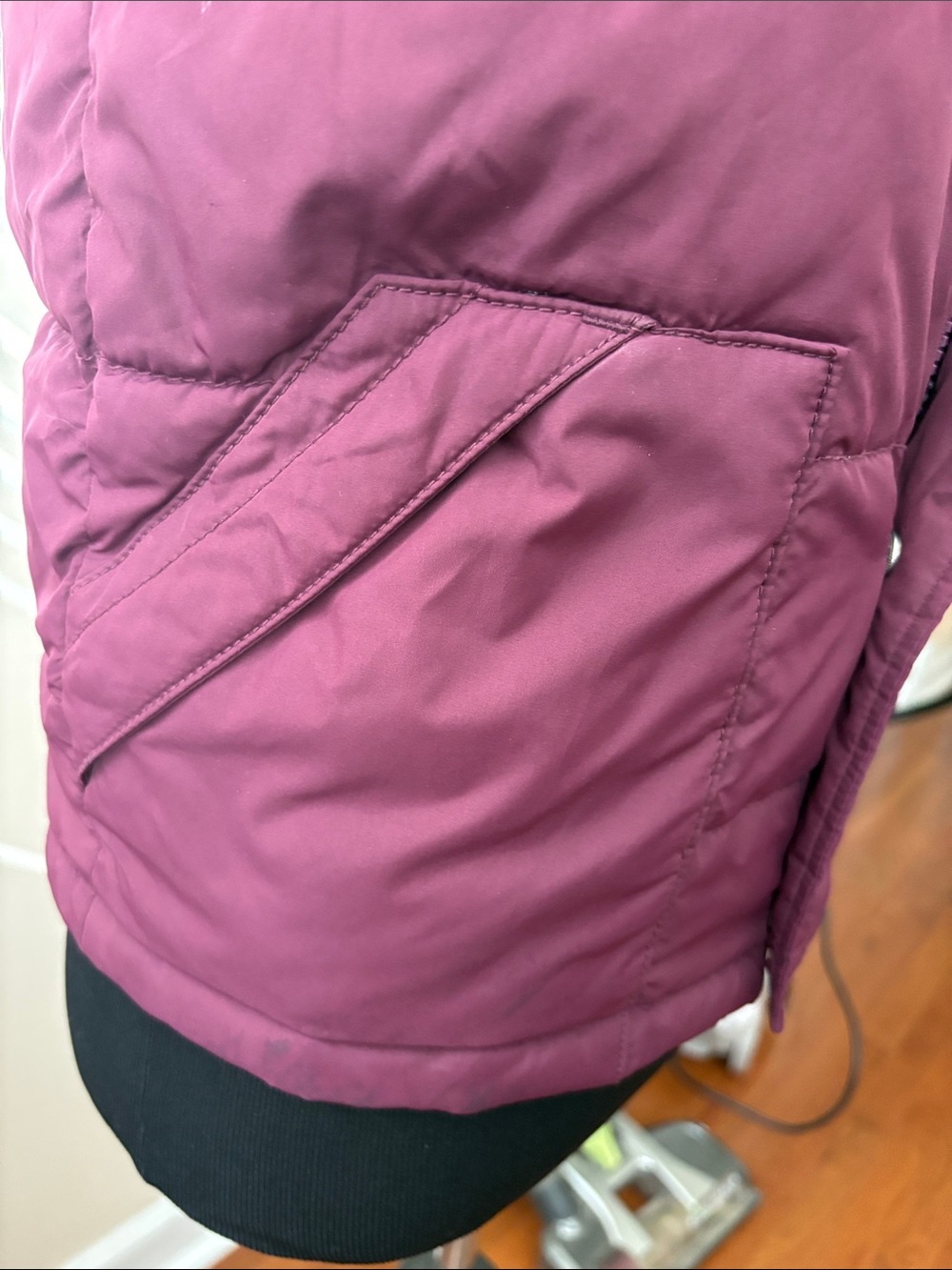 Gymboree Kids Quilted Puffer Vest - Deep Plum size Medium - Picture 8 of 15